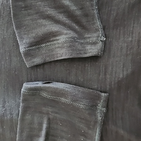 Lululemon Get Set Long Sleeve in Heathered Dark Emerald/Black EUC - Picture 4 of 4